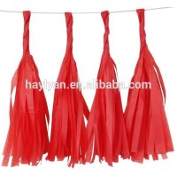 NEW design party favor supply tissue paper tassel garland paper decorations