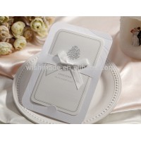 Hot Sale Classic wedding invitation cards with diamond decorate